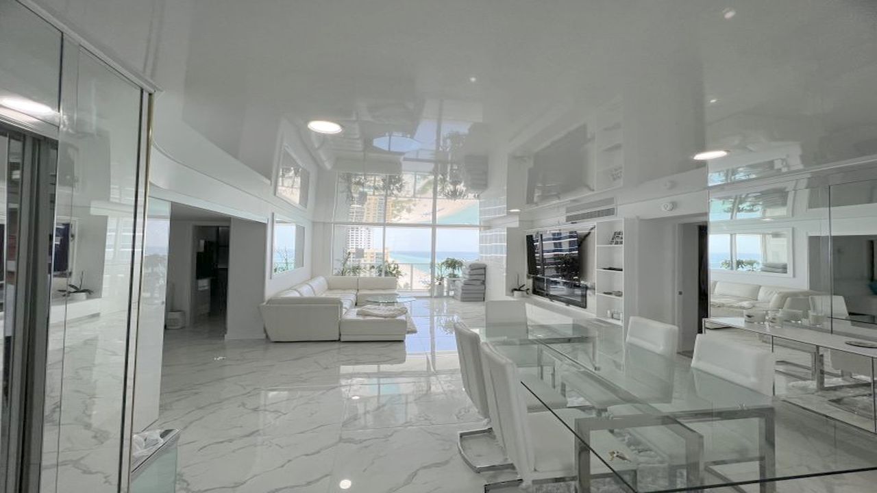 Luxury stretch ceiling installation Miami